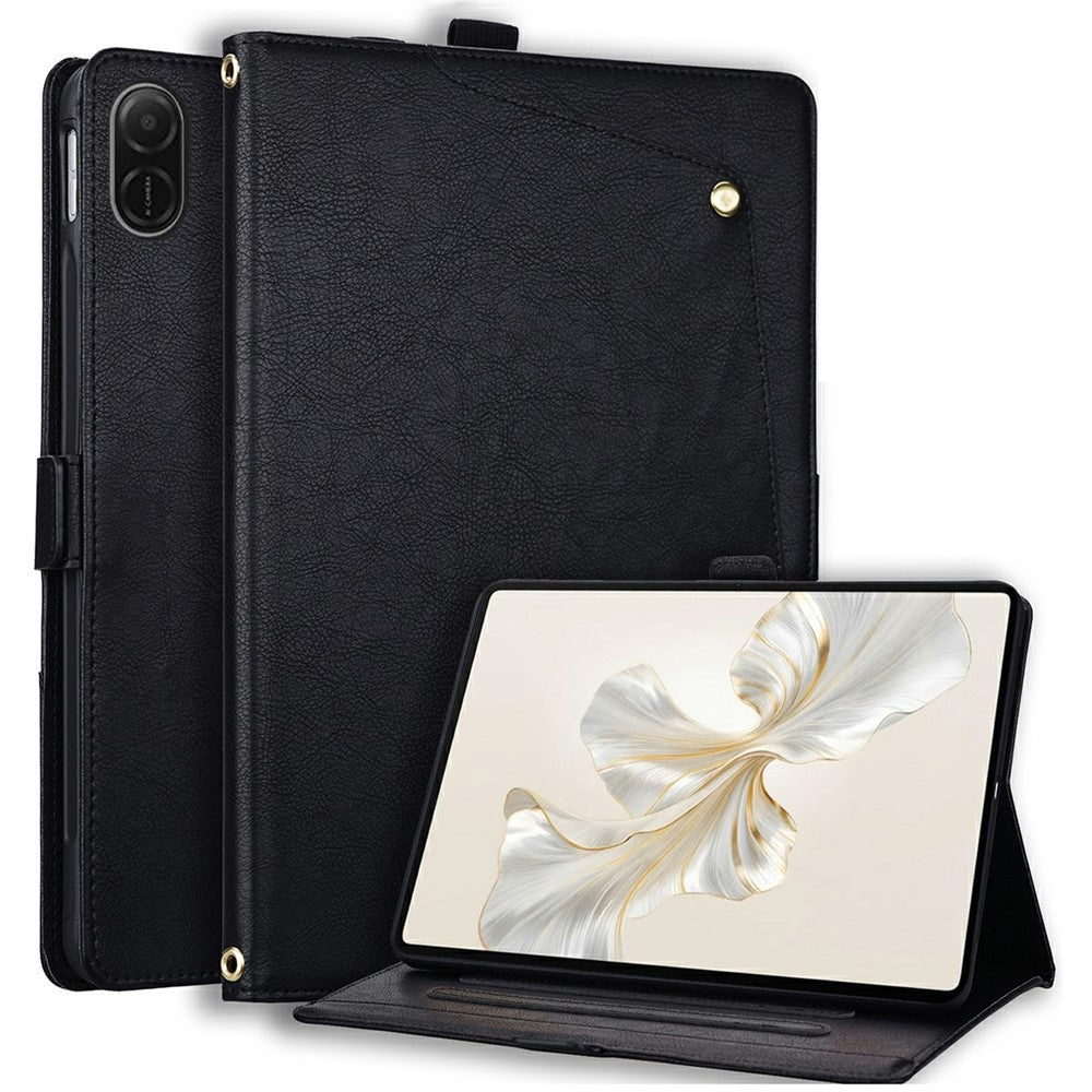For Honor Pad X8a  /  Pad X8b Case Front Pocket Business Leather Tablet Cover with Card Holder Stand