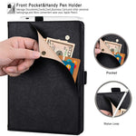 For Honor Pad X8a  /  Pad X8b Case Front Pocket Business Leather Tablet Cover with Card Holder Stand