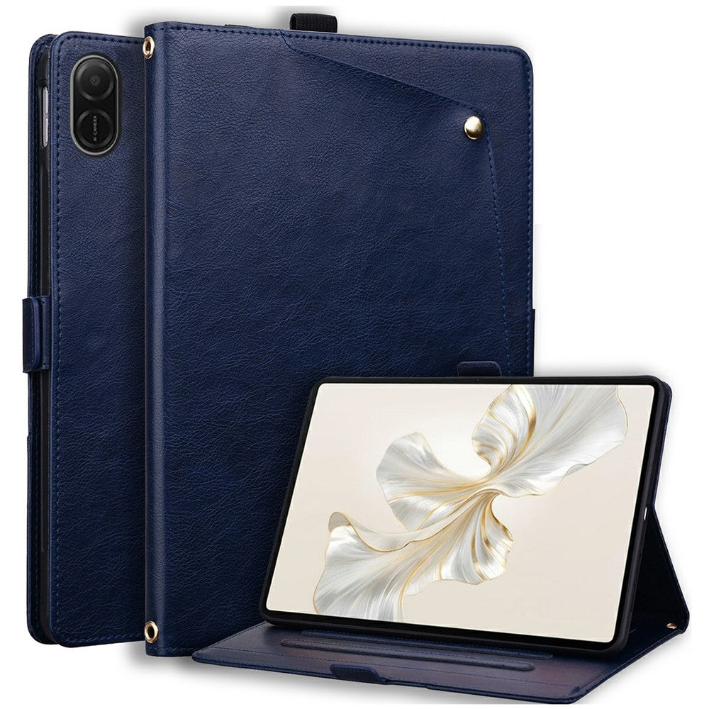 For Honor Pad X8a  /  Pad X8b Case Front Pocket Business Leather Tablet Cover with Card Holder Stand