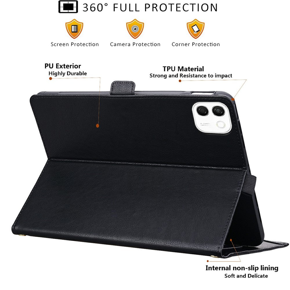 For Honor MagicPad 4  /  MagicPad 3 Pro 12.3 Case Front Pocket Business Leather Tablet Cover with Card Holder Stand