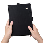 For Honor MagicPad 4  /  MagicPad 3 Pro 12.3 Case Front Pocket Business Leather Tablet Cover with Card Holder Stand