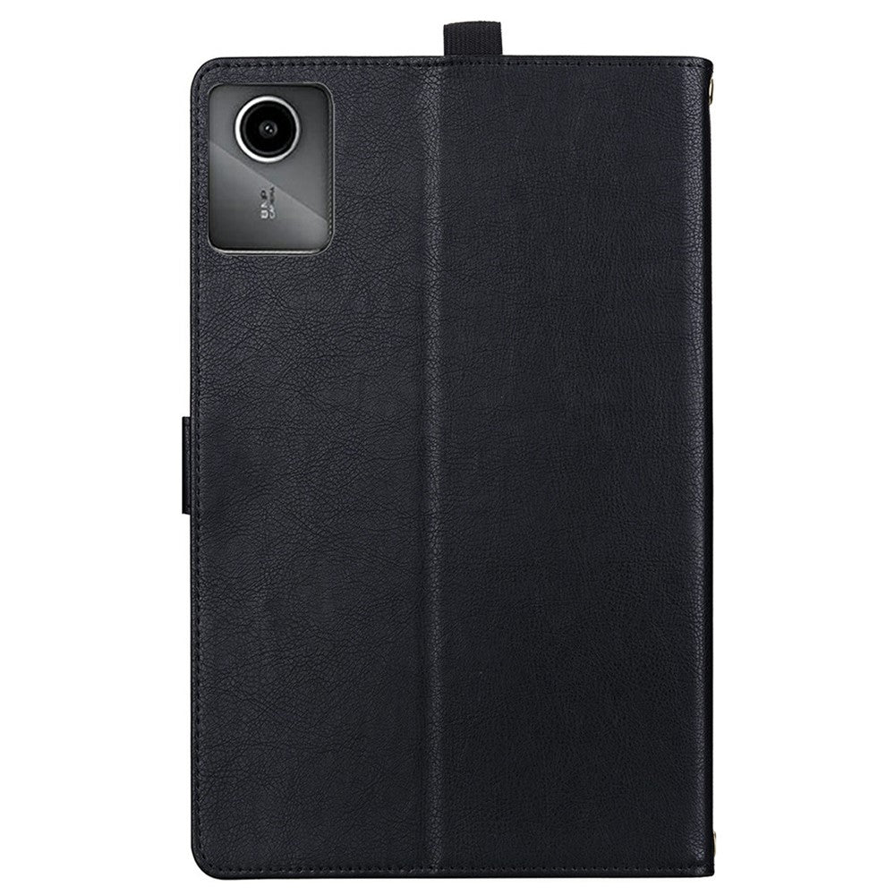 For Lenovo Xiaoxin Pad 2025  /  Pad 11 2024  /  Idea Tab  /  Tab K11 Gen 2  /  Tab M11 Case Front Pocket Business Leather Tablet Cover with Card Holder Stand