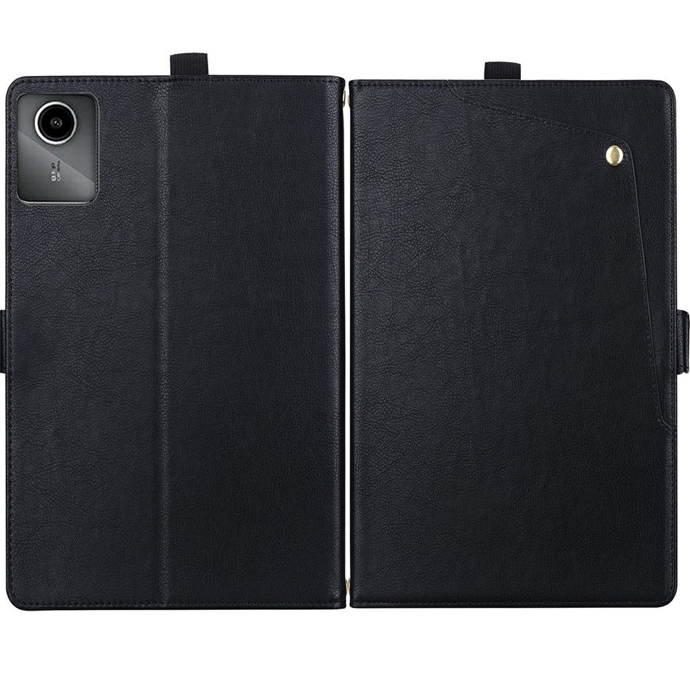 For Lenovo Xiaoxin Pad 2025  /  Pad 11 2024  /  Idea Tab  /  Tab K11 Gen 2  /  Tab M11 Case Front Pocket Business Leather Tablet Cover with Card Holder Stand