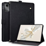 For Lenovo Xiaoxin Pad 2025  /  Pad 11 2024  /  Idea Tab  /  Tab K11 Gen 2  /  Tab M11 Case Front Pocket Business Leather Tablet Cover with Card Holder Stand