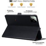 For Xiaomi Pad 7  /  Pad 7 Pro  /  Pad 8  /  Pad 8 Pro Case Front Pocket Business Leather Tablet Cover with Card Holder Stand