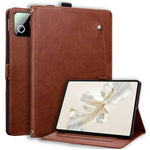 For Xiaomi Pad 7  /  Pad 7 Pro  /  Pad 8  /  Pad 8 Pro Case Front Pocket Business Leather Tablet Cover with Card Holder Stand