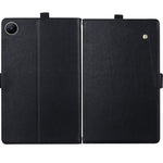 For Xiaomi Redmi Pad 2 SE  /  Pad 2 9.7  /  Poco Pad C1 Case Front Pocket Business Leather Tablet Cover with Card Holder Stand
