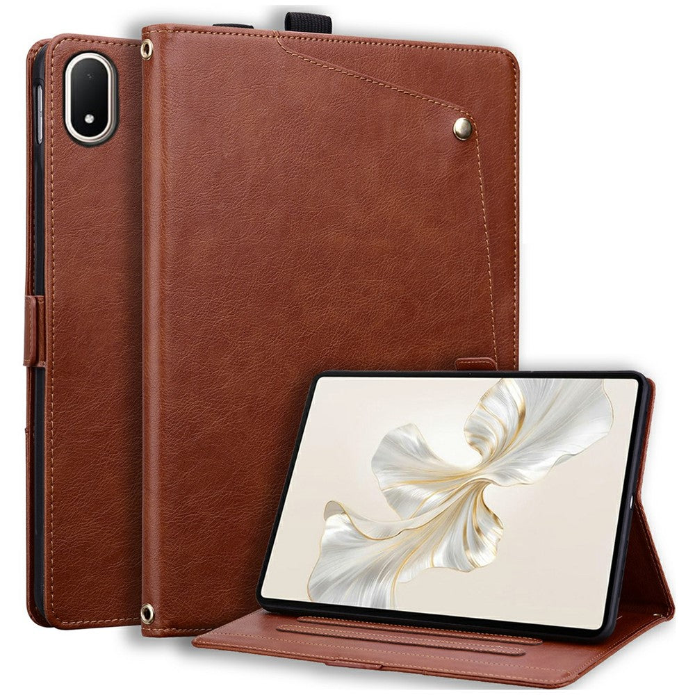 Til Oppo Pad 4 Pro / Pad 5 Pro / OnePlus Pad 4 / Pad 2 Pro / Pad 3 / Pad 3 Pro cover, forlomme, business-læder tabletcover med kortholder og stativ