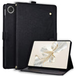 For Lenovo K9  /  Tab K9 Case Front Pocket Business Leather Tablet Cover with Card Holder Stand