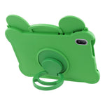 For Huawei MatePad SE 11 Case Rotating Kickstand Cute Frog Design Silicone Tablet Cover with Lanyard