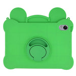 For Huawei MatePad 11.5 2025 / MatePad 11.5 S (2025) Case Rotating Kickstand Cute Frog Design Silicone Tablet Cover with Lanyard