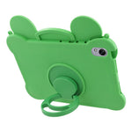 For Huawei MatePad 11.5 2025 / MatePad 11.5 S (2025) Case Rotating Kickstand Cute Frog Design Silicone Tablet Cover with Lanyard