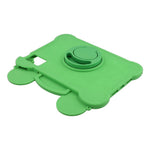 For Lenovo Xiaoxin Pad 11 2025 / 2024 / Tab M11 Case Rotating Kickstand Cute Frog Design Silicone Tablet Cover with Lanyard