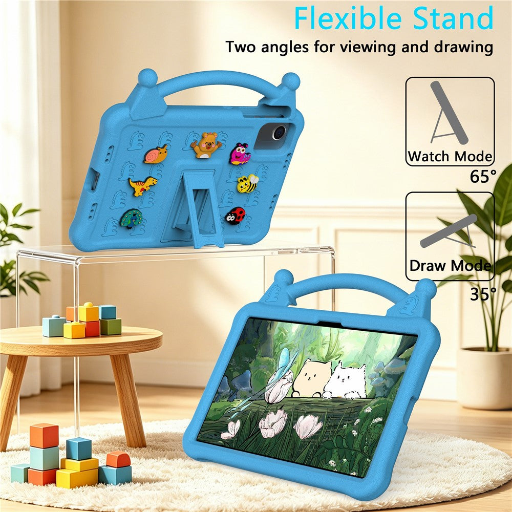 Tegneserie EVA Tablet Cover til Honor Pad X10 Pro / X9 / X9a / X8 Pro, Stødsikkert Cover med Stander til Børn