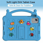 Cartoon EVA Tablet Case for Honor Pad X10 Pro / X9 / X9a / X8 Pro , Kickstand Kid-Friendly Shockproof Cover