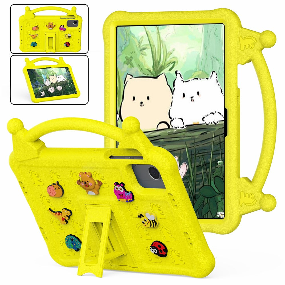 Tegneserie EVA Tablet Cover til Honor Pad X10 Pro / X9 / X9a / X8 Pro, Stødsikkert Cover med Stander til Børn