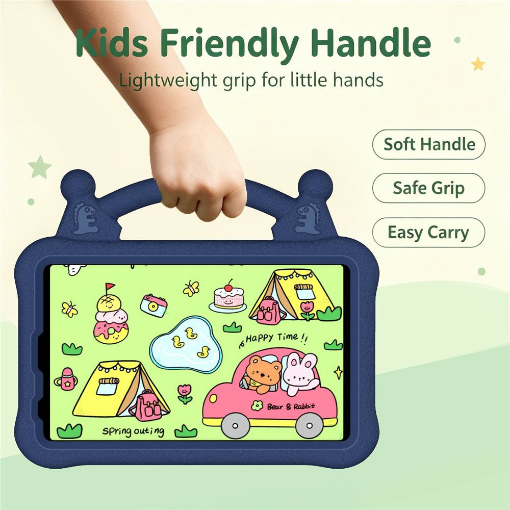 Til Xiaomi Redmi Pad SE 4G 8.7 tommer / Honor Pad X7 Cover Stander Børnevenligt Stødsikkert Tegnefilm EVA Tablet Cover