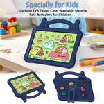 Cartoon EVA Tablet Case for Xiaomi Redmi Pad 2 SE / Pad 2 9.7 / Poco Pad C1 , Kickstand Kid-Friendly Shockproof Cover