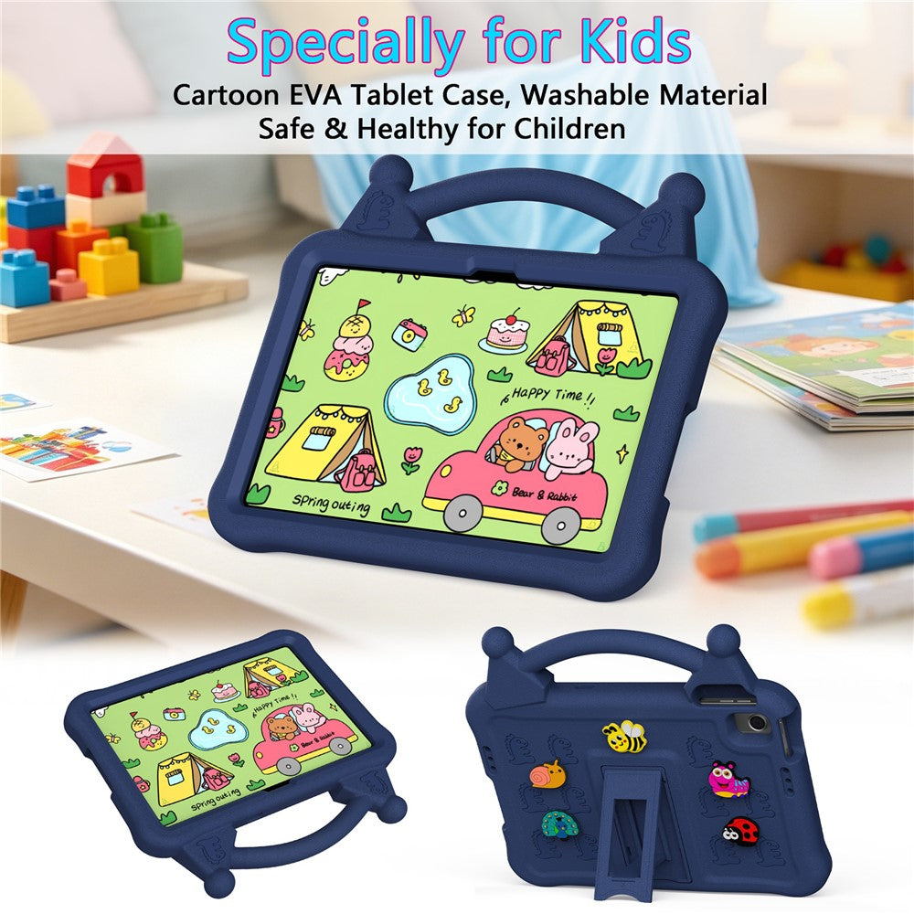 Cartoon EVA Tablet Case for Xiaomi Redmi Pad 2 SE / Pad 2 9.7 / Poco Pad C1 , Kickstand Kid-Friendly Shockproof Cover