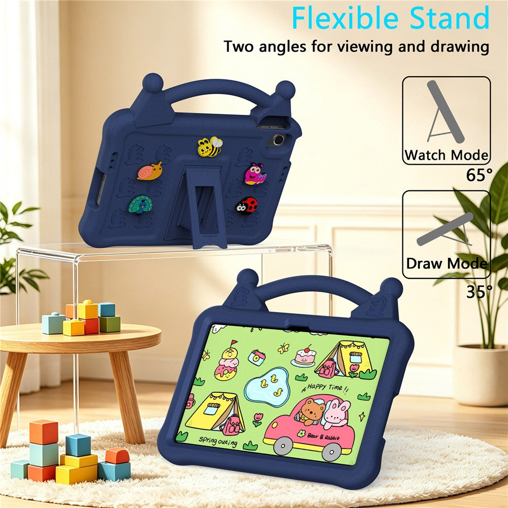 Cartoon EVA Tablet Case for Xiaomi Redmi Pad 2 SE / Pad 2 9.7 / Poco Pad C1 , Kickstand Kid-Friendly Shockproof Cover
