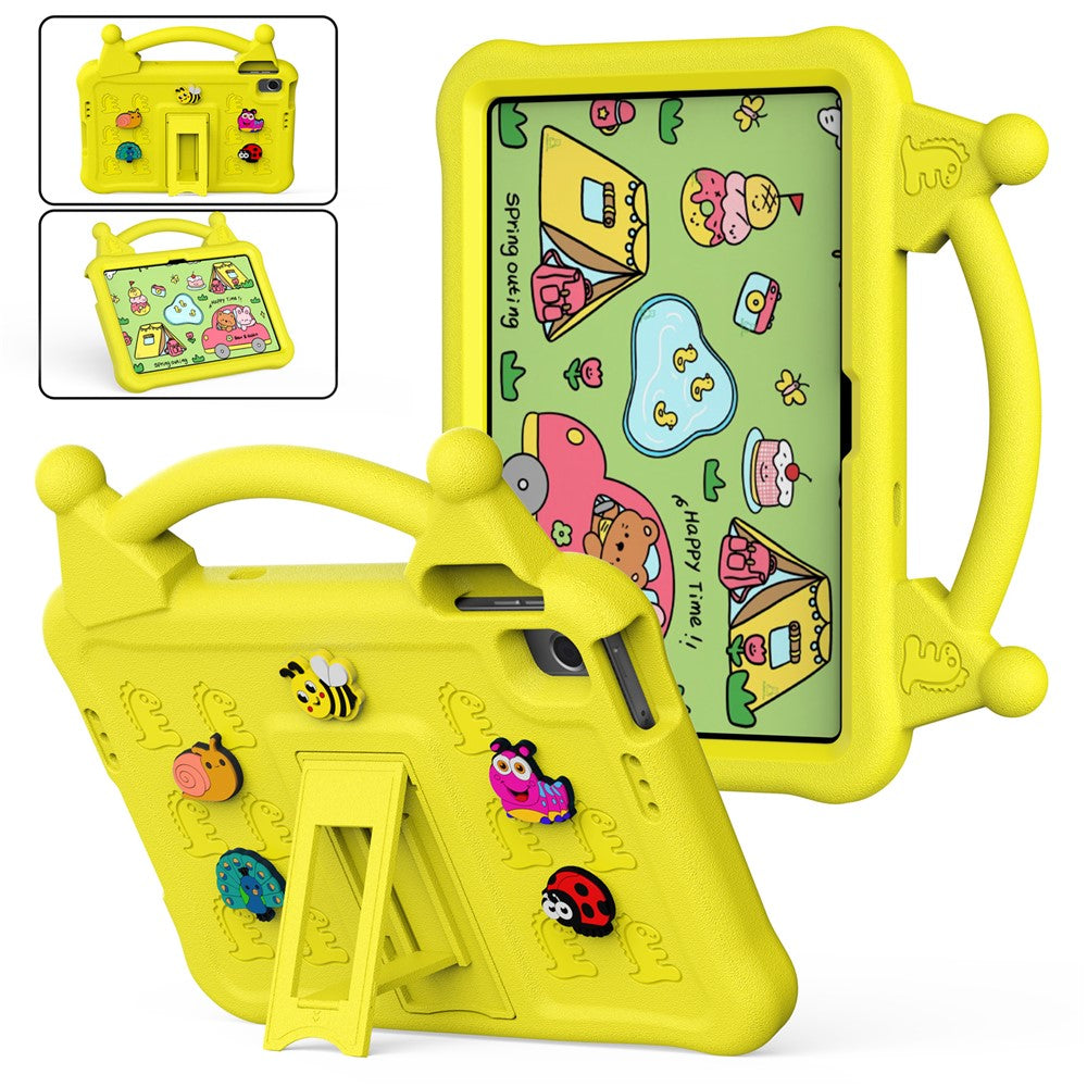 Cartoon EVA Tablet Case for Xiaomi Redmi Pad 2 SE / Pad 2 9.7 / Poco Pad C1 , Kickstand Kid-Friendly Shockproof Cover