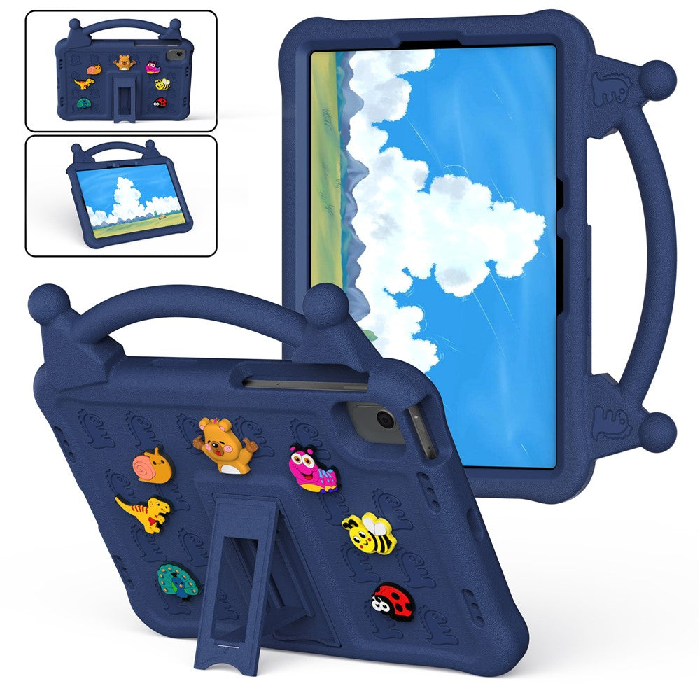 Cartoon EVA Tablet Case for Samsung Galaxy Tab S11 / Tab S10 FE / Tab S10 Lite / Tab S9 / Tab S8 / Tab S7 / Xiaomi Pad 5 / Pad 5 Pro , Kickstand Kid-Friendly Shockproof Cover