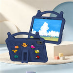 Cartoon EVA Tablet Case for Samsung Galaxy Tab S11 / Tab S10 FE / Tab S10 Lite / Tab S9 / Tab S8 / Tab S7 / Xiaomi Pad 5 / Pad 5 Pro , Kickstand Kid-Friendly Shockproof Cover