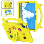 Cartoon EVA Tablet Case for Samsung Galaxy Tab S11 / Tab S10 FE / Tab S10 Lite / Tab S9 / Tab S8 / Tab S7 / Xiaomi Pad 5 / Pad 5 Pro , Kickstand Kid-Friendly Shockproof Cover