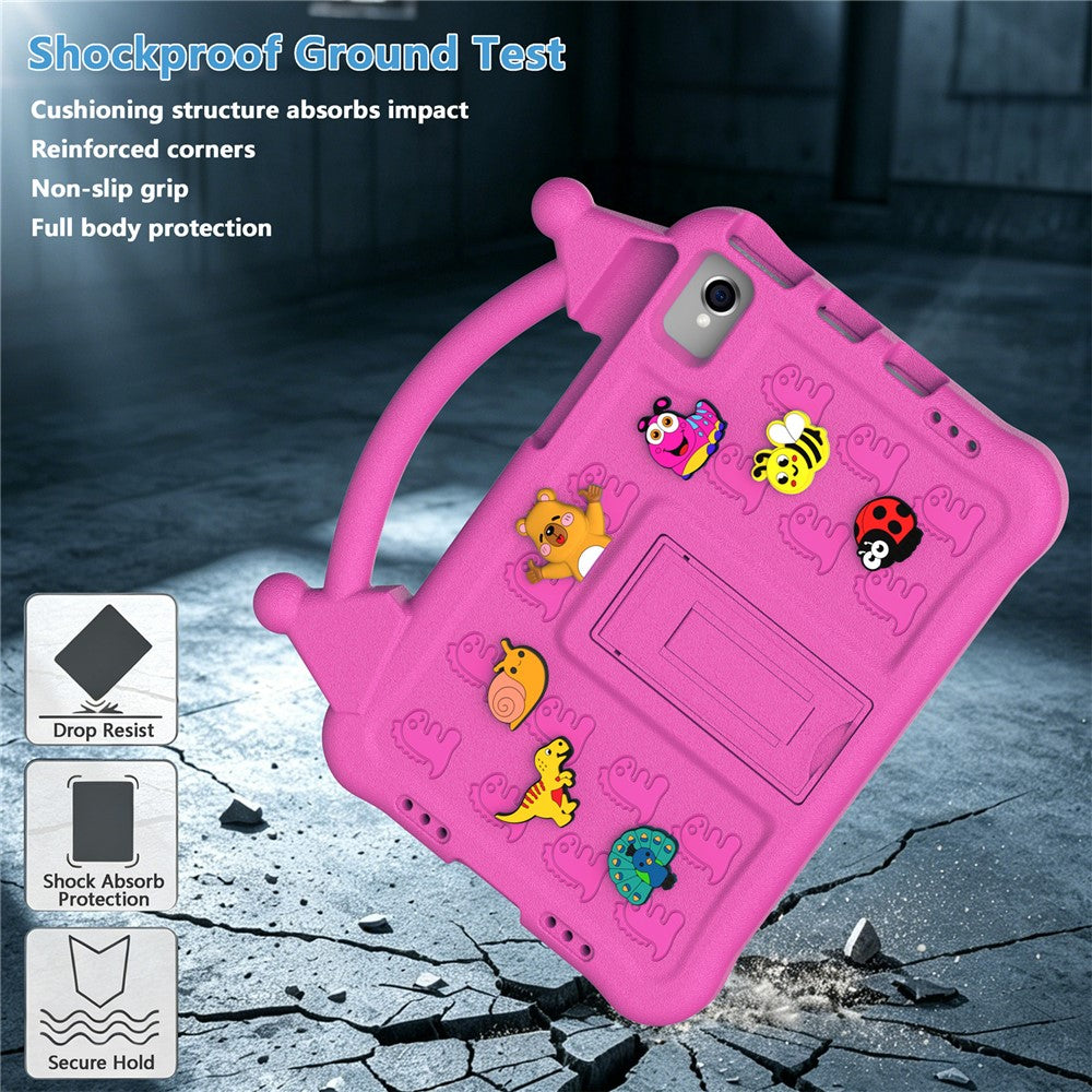 Cartoon EVA Tablet Case for Samsung Galaxy Tab S6 Lite (2024) / (2022) / (2020) / Tab S6 / Tab S5e SM-T720 / Huawei MatePad SE 10.4-inch 2022 / MatePad 10.4 (2022) / (2020) / Honor Pad V7 / Lenovo Tab M10 Plus / Tab K10