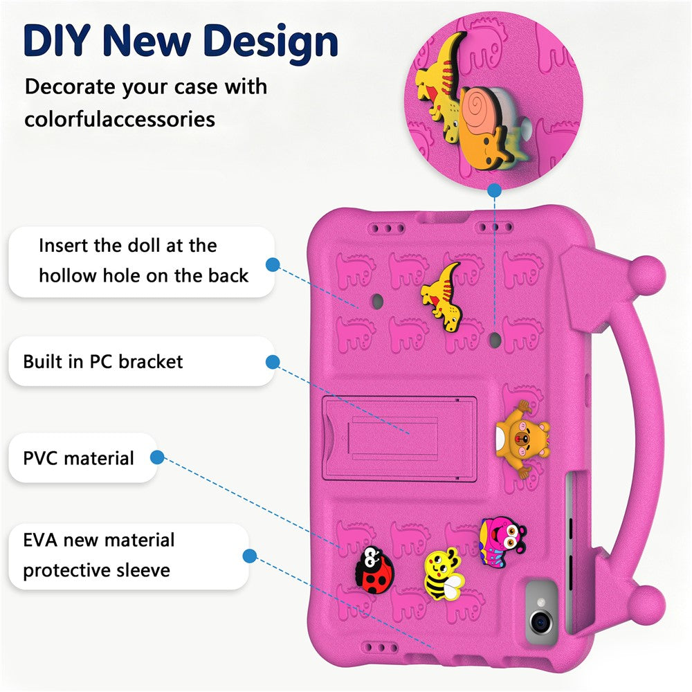 Cartoon EVA Tablet Case for Samsung Galaxy Tab S6 Lite (2024) / (2022) / (2020) / Tab S6 / Tab S5e SM-T720 / Huawei MatePad SE 10.4-inch 2022 / MatePad 10.4 (2022) / (2020) / Honor Pad V7 / Lenovo Tab M10 Plus / Tab K10