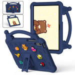 Tegneserie EVA Tablet Cover til Samsung Galaxy Tab A11+ / Tab A9+ / Honor Pad X9 / Pad X8a / Pad X8b, stødsikkert børnevenligt cover med støttefod