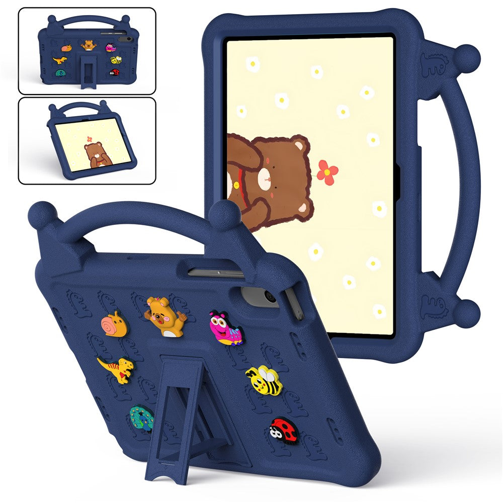 Tegneserie EVA Tablet Cover til Samsung Galaxy Tab A11+ / Tab A9+ / Honor Pad X9 / Pad X8a / Pad X8b, stødsikkert børnevenligt cover med støttefod