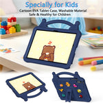 Tegneserie EVA Tablet Cover til Samsung Galaxy Tab A11+ / Tab A9+ / Honor Pad X9 / Pad X8a / Pad X8b, stødsikkert børnevenligt cover med støttefod