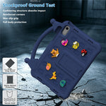 Tegneserie EVA Tablet Cover til Samsung Galaxy Tab A11+ / Tab A9+ / Honor Pad X9 / Pad X8a / Pad X8b, stødsikkert børnevenligt cover med støttefod
