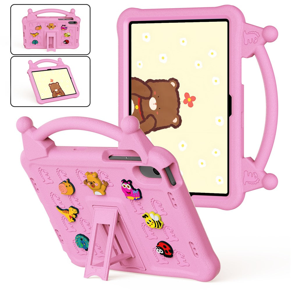Tegneserie EVA Tablet Cover til Samsung Galaxy Tab A11+ / Tab A9+ / Honor Pad X9 / Pad X8a / Pad X8b, stødsikkert børnevenligt cover med støttefod
