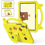 Tegneserie EVA Tablet Cover til Samsung Galaxy Tab A11+ / Tab A9+ / Honor Pad X9 / Pad X8a / Pad X8b, stødsikkert børnevenligt cover med støttefod
