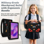 Cartoon Insect Case For Lenovo Tab M11 / Tab K11 Gen 2 / Idea Tab / Xiaoxin Pad 11 2024 , Shockproof EVA Tablet Cover with Handle and Kickstand