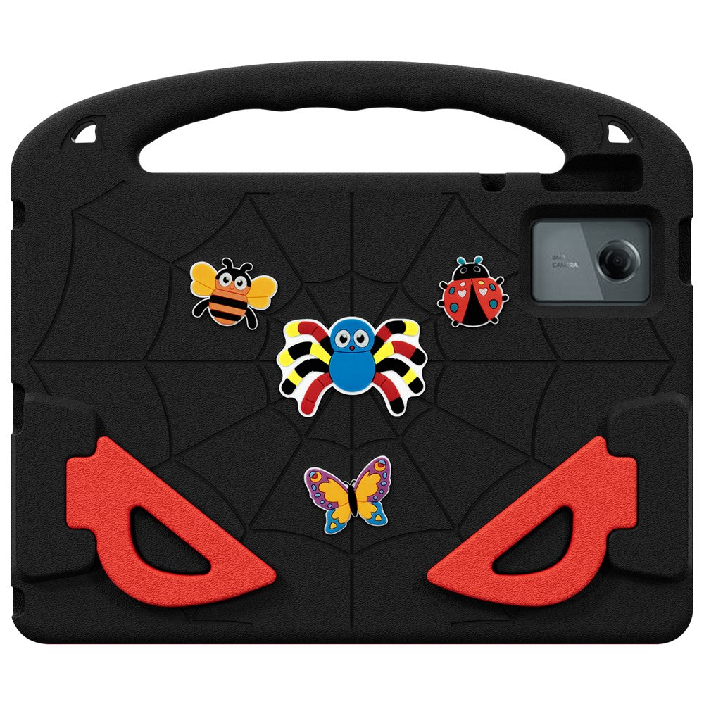 Cartoon Insect Case For Lenovo Tab M11 / Tab K11 Gen 2 / Idea Tab / Xiaoxin Pad 11 2024 , Shockproof EVA Tablet Cover with Handle and Kickstand