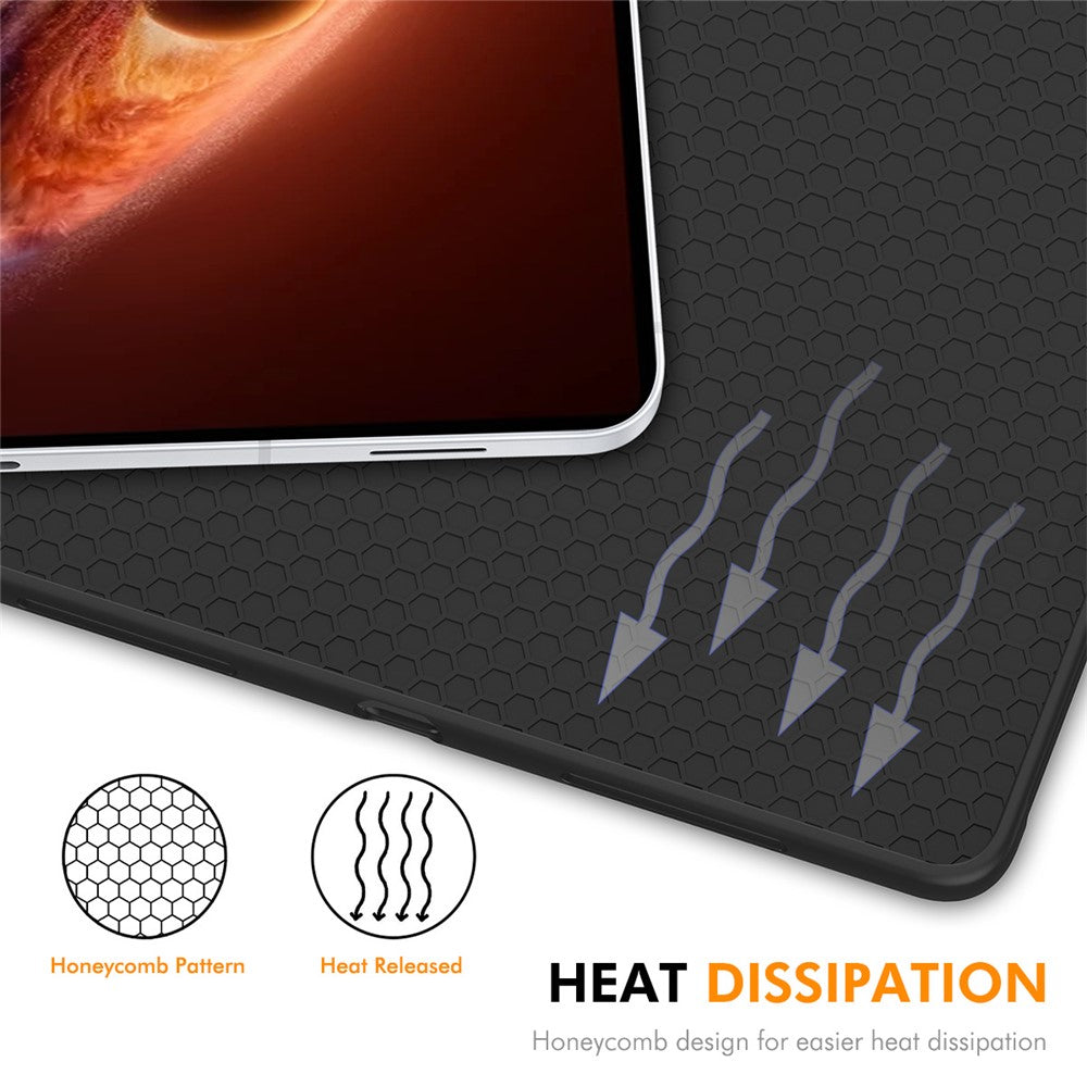 ENKAY HAT PRINCE til Honor MagicPad 4 / MagicPad 3 Pro 12.3 Etui PU Læder + TPU Trefoldigt Stativ Tablet Cover