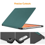 ENKAY HAT PRINCE for Lenovo Tab Plus Gen 2 Protective Case Leather + PC Shockproof Stand Tablet Cover