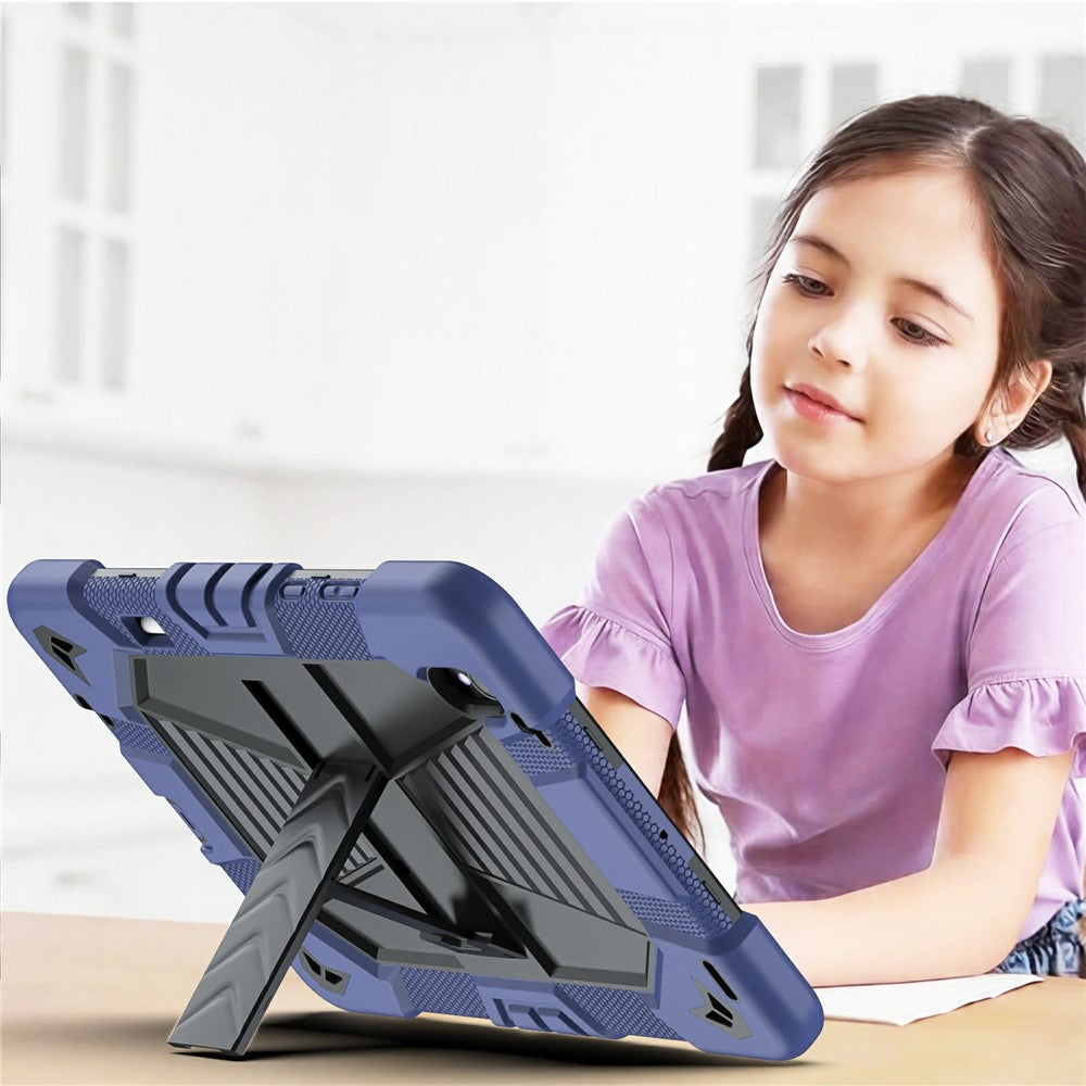 Til Samsung Galaxy Tab S11 Tablet Cover med Støttefod PC + Silikone Stødsikkert Beskyttelsescover