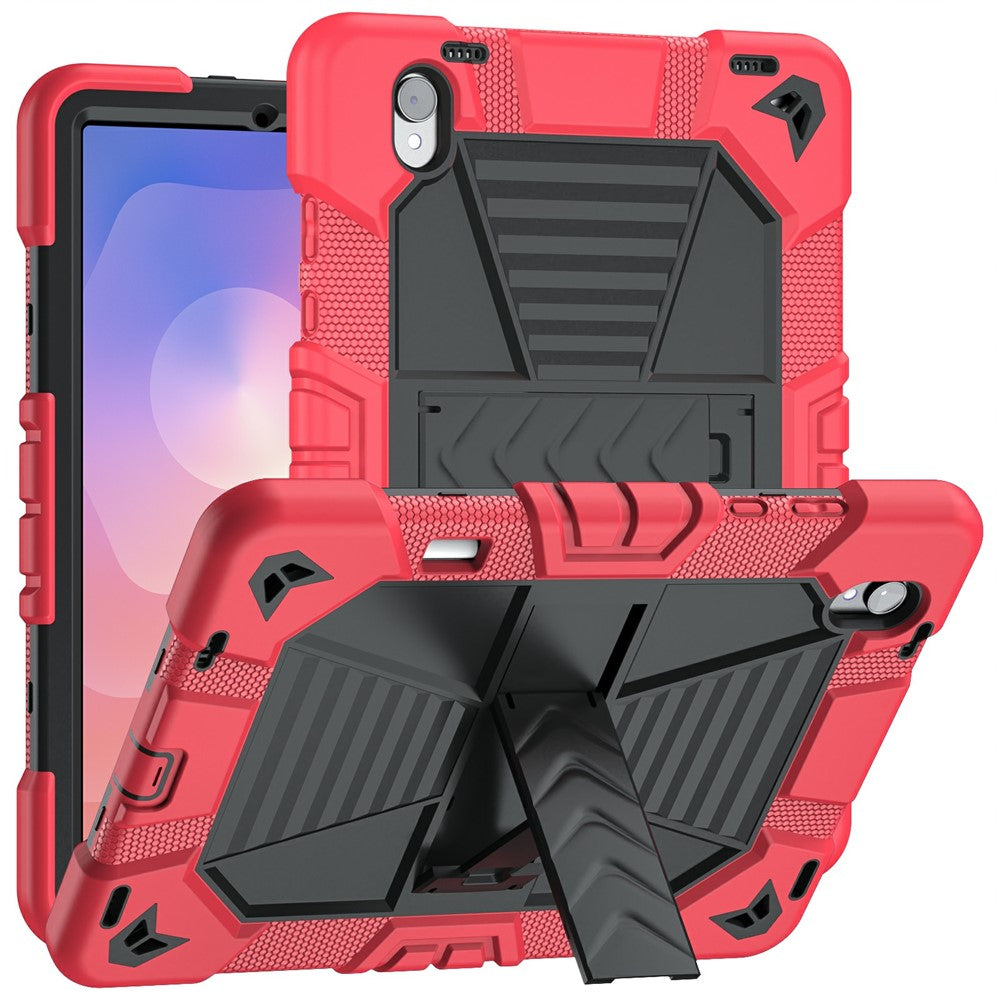Til Samsung Galaxy Tab S11 Tablet Cover med Støttefod PC + Silikone Stødsikkert Beskyttelsescover