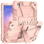 Til Samsung Galaxy Tab S11 Tablet Cover med Støttefod PC + Silikone Stødsikkert Beskyttelsescover