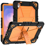 Til Samsung Galaxy Tab S11 Tablet Cover med Støttefod PC + Silikone Stødsikkert Beskyttelsescover
