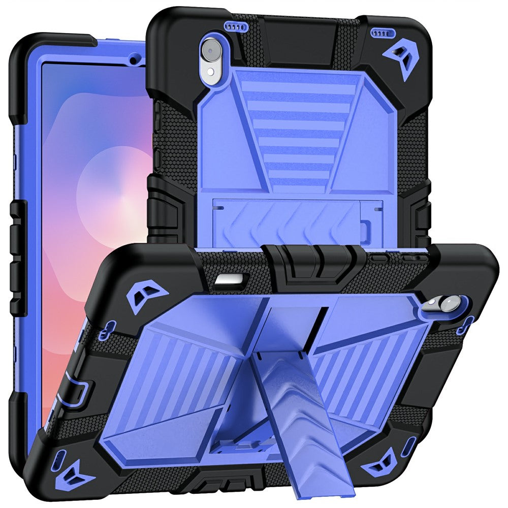 Til Samsung Galaxy Tab S11 Tablet Cover med Støttefod PC + Silikone Stødsikkert Beskyttelsescover