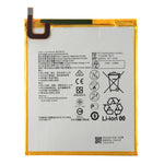 Til Huawei MediaPad M3 8.4 3,82V 4980 mAh Genopladeligt Li-ion Batteri Udskiftningsdel (Kode: HB2899C0ECW) (uden Logo)