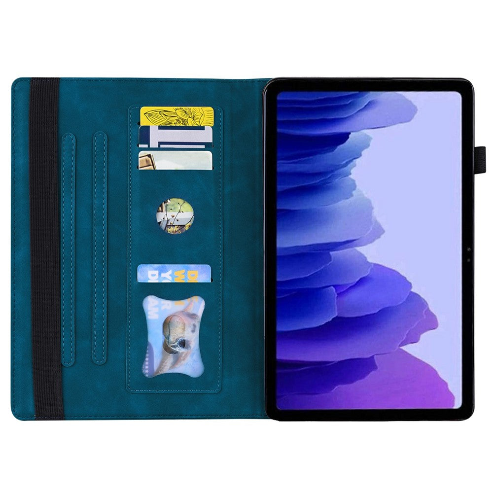 For Samsung Galaxy Tab S12+ Case PU Leather Protective Folio Cover with Card Holder