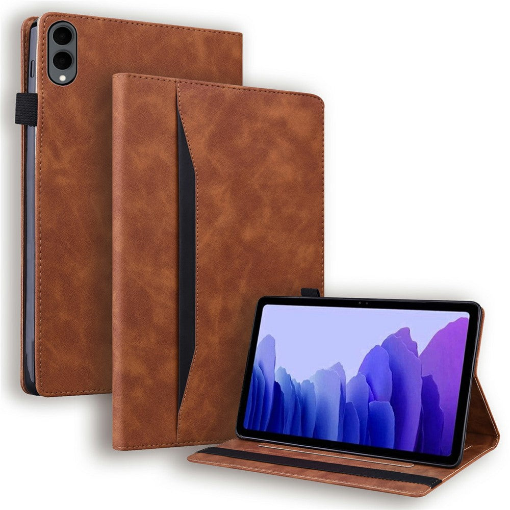 For Samsung Galaxy Tab S12+ Case PU Leather Protective Folio Cover with Card Holder