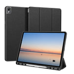 DUX DUCIS for Samsung Galaxy Tab S12+ Case  Domo Series Tri-fold Stand PU Leather Tablet Cover