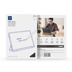 DUX DUCIS for Samsung Galaxy Tab S12+ Case  Domo Series Tri-fold Stand PU Leather Tablet Cover